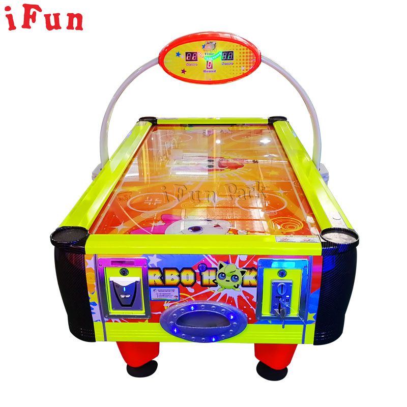 Kids Yellow Air Hockey